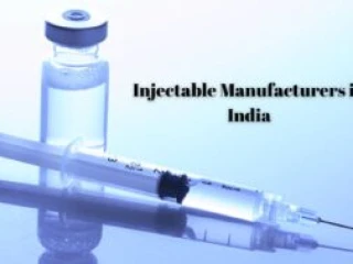 BEST THIRD PARTY MANUFACTURING OF INJECTIONS IN BIHAR