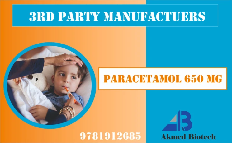 Paracetamol 650 mg tablet MANUFECTURES 1