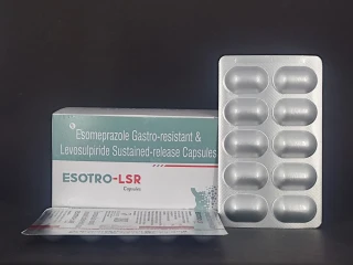 ESOMEPRAZOLE GASTRO-RESISTANT & LEVOSULPIRIDE SUSTAINED-RELEASE CAPSULES