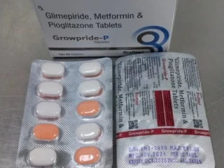 GLIMEPRIDE 2 MG + METFORMIN 500MG SR+PIOGLITAZONE 15MG (BILAYERED) TABLET