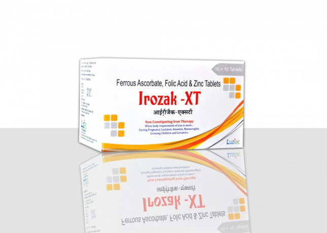 Ferrous Ascorbate and Folic Acid and Zinc Tablets 1