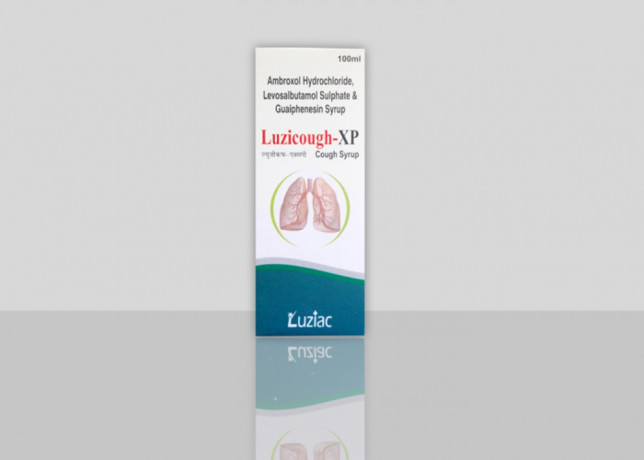 Ambroxol Hydrochloride Levosalbutamol Sulphate and Guaiphenesin Syrup 1