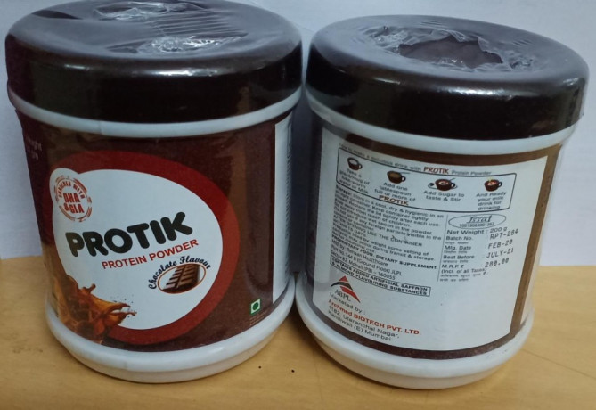 PROTIK PROTEIN POWDER (CHOCOLATE FLAVOUR) 1