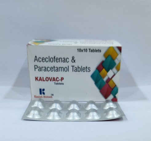 Aceclefenac & paracetamol tablet 1