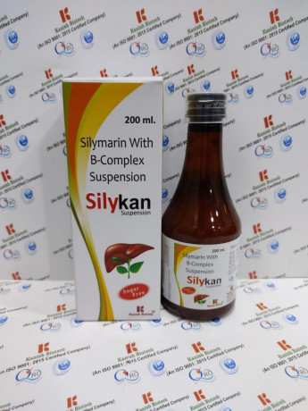 Silymarine with B-complex suspension 1