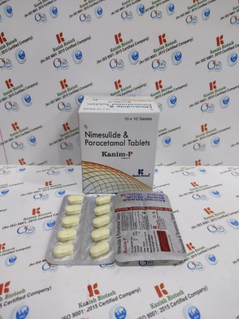 Nimesulide and paracetamol tablet 1