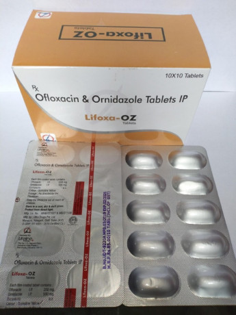 Ofloxcain & Ornidazole tablets IP franchise available for Pan India 1