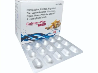 Coral Calcium 1000 mg Calcitriol 0.25 mcg Magnesium 50 mg Zinc 4 mg Methylcobalamin 1500 mcg Vitamin k2-7 50mcg Copper 1 mg Boron 250 mcg