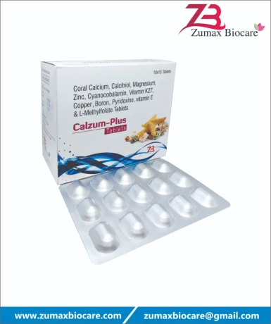 Coral Calcium 1000 mg Calcitriol 0.25 mcg Magnesium 50 mg Zinc 4 mg Methylcobalamin 1500 mcg Vitamin k2-7 50mcg Copper 1 mg Boron 250 mcg 1