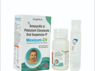 Amoxycillin 200 mg Clavulanic Acid 28.5 mg Oral Suspension (with water)