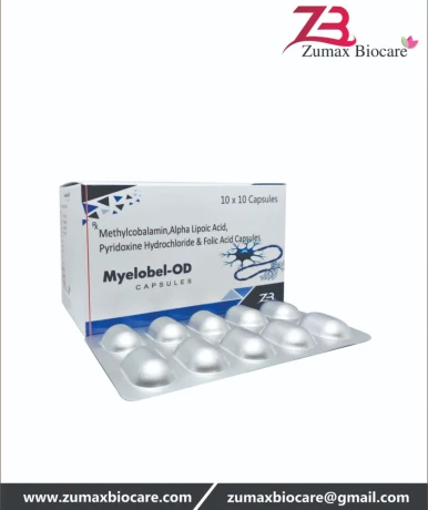 Methylcobalamin 1500 MCG Alpha Lipoc Acid 100 mg Thiamine HCL 10 mg Pyridoxine HCL 3 mg Folic Acid 1.5 mg 1