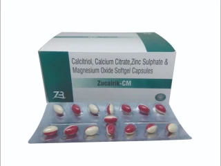 Calcium Citrate 425 mg Magnesium 40 mg Zinc 20 mg Calcitriol 0.25 mcg