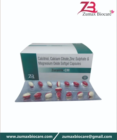 Calcium Citrate 425 mg Magnesium 40 mg Zinc 20 mg Calcitriol 0.25 mcg 1