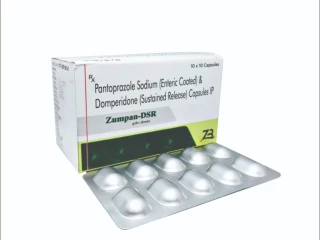 Enteric Coated Pantoprazole Sodium 40 mg Domperidone 30 mg SR